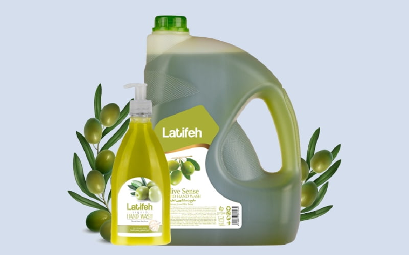 مایع دستشویی لطیفه زیتون برای حس طراوت و شادابی بیشتر